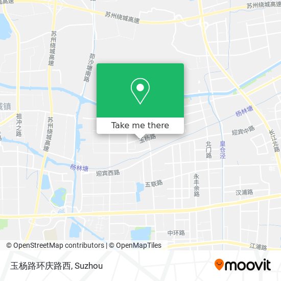玉杨路环庆路西 map