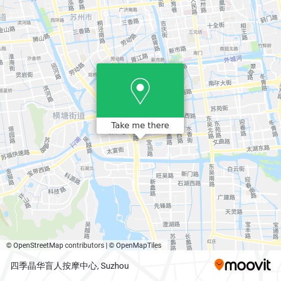 四季晶华盲人按摩中心 map