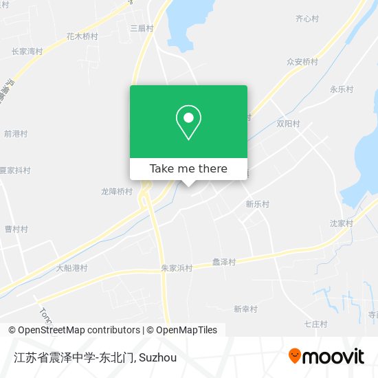 江苏省震泽中学-东北门 map