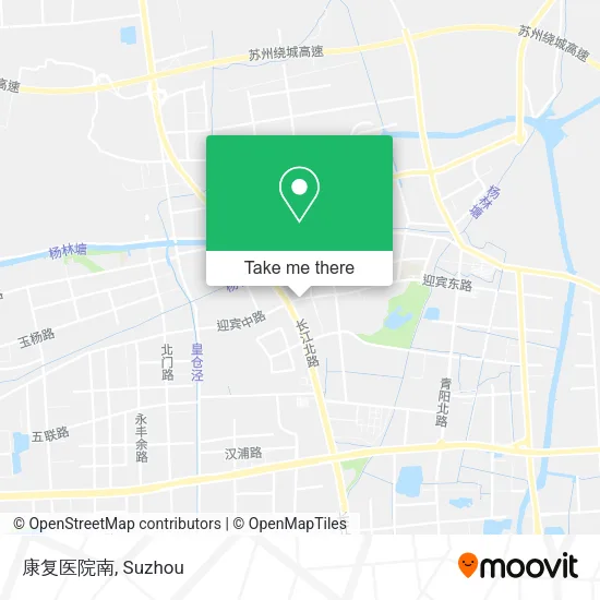 康复医院南 map