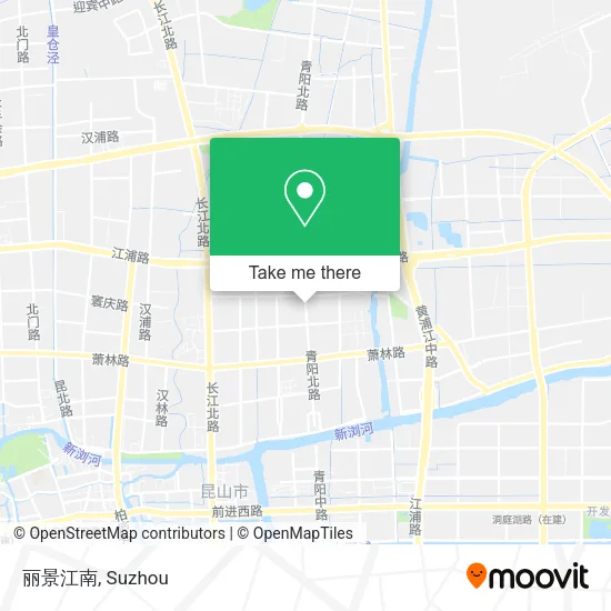 丽景江南 map