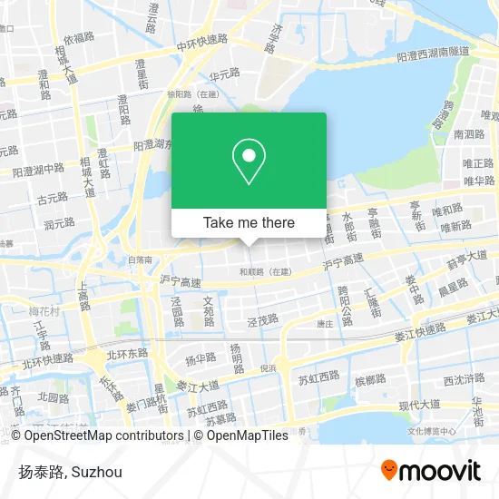 扬泰路 map