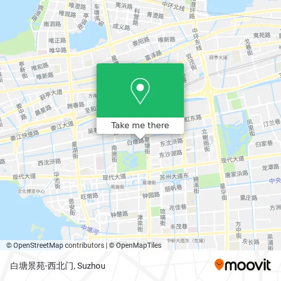 白塘景苑-西北门 map
