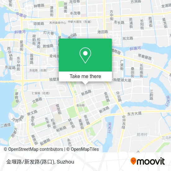 金堰路/新发路(路口) map