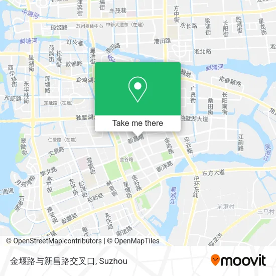 金堰路与新昌路交叉口 map