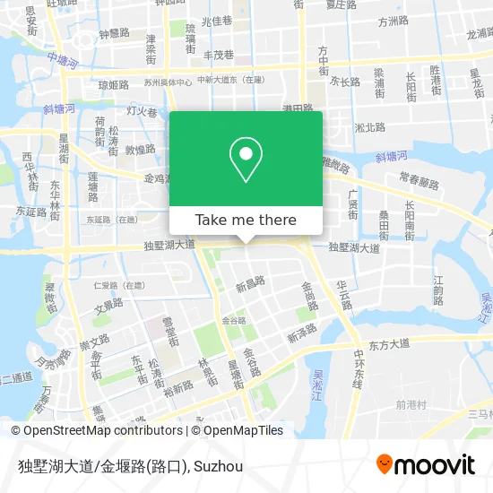 独墅湖大道/金堰路(路口) map