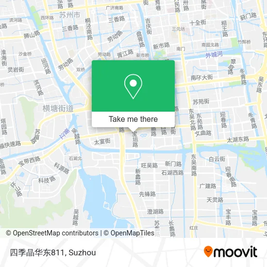 四季晶华东811 map