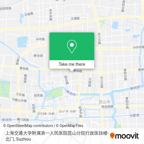 上海交通大学附属第一人民医院昆山分院行政医技楼-北门 map