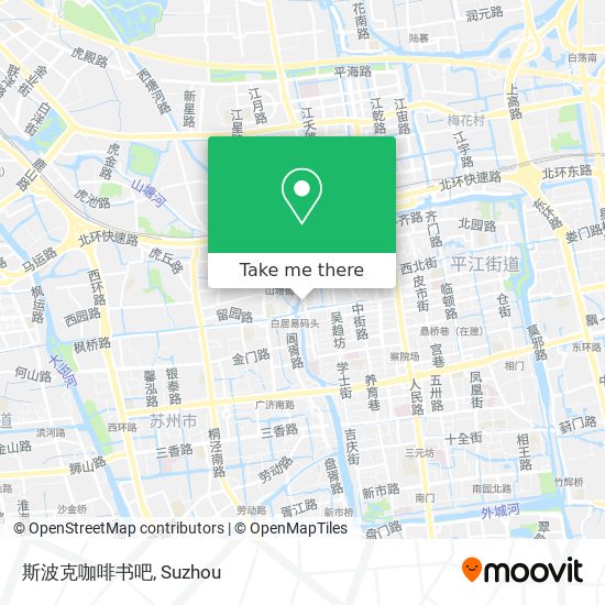 斯波克咖啡书吧 map