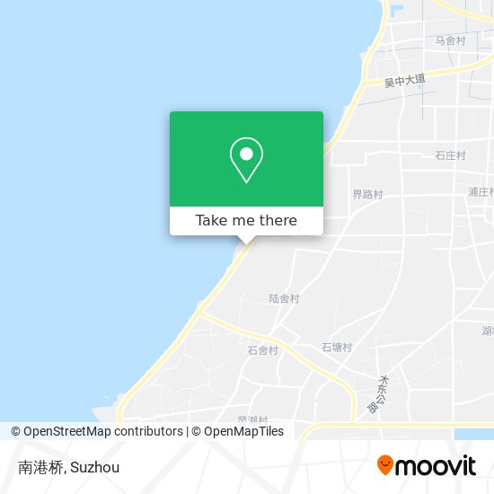 南港桥 map