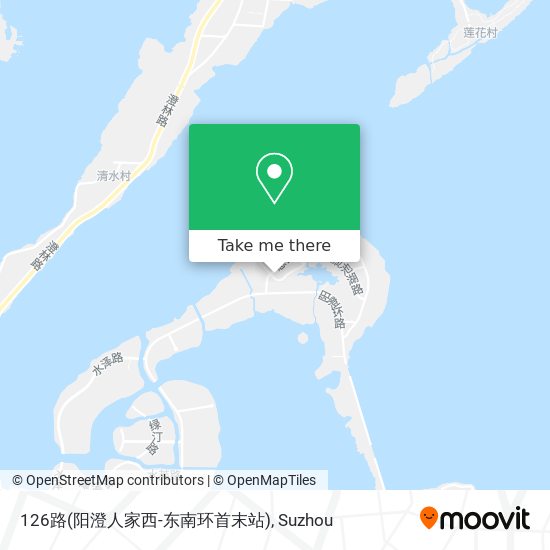 126路(阳澄人家西-东南环首末站) map