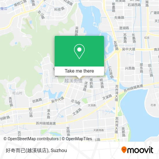 好奇而已(越溪镇店) map