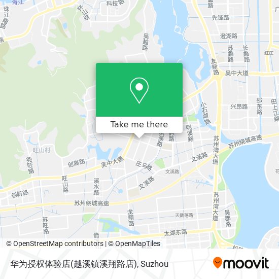 华为授权体验店(越溪镇溪翔路店) map