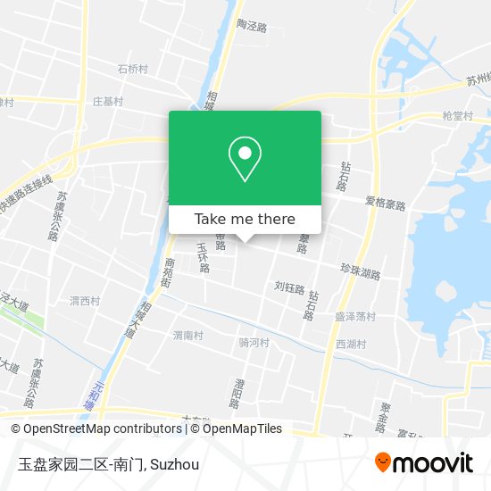 玉盘家园二区-南门 map