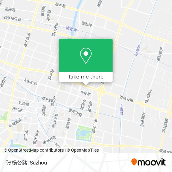 张杨公路 map