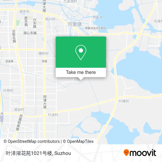 叶泽湖花苑1021号楼 map