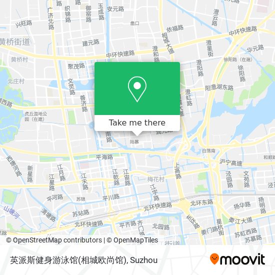 英派斯健身游泳馆(相城欧尚馆) map