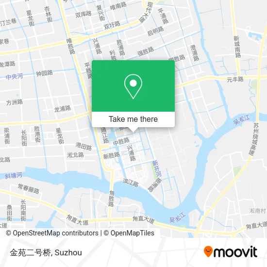 金苑二号桥 map