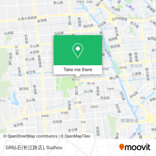 GR钻石(长江路店) map