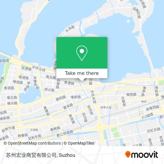 苏州宏业商贸有限公司 map