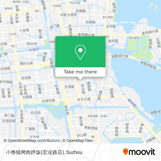 小馋猫烤肉拌饭(宏业路店) map
