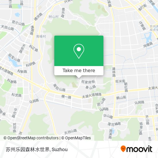 苏州乐园森林水世界 map