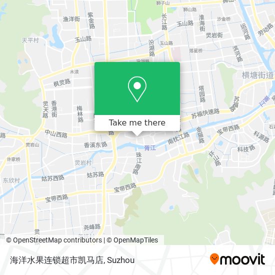 海洋水果连锁超市凯马店 map