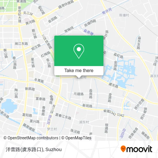 洋蕾路(虞东路口) map