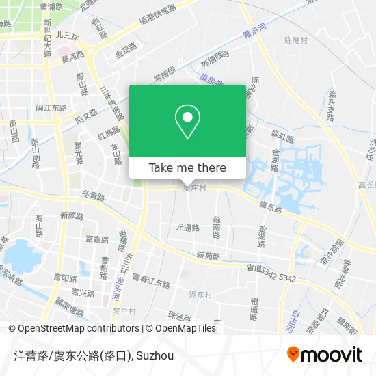 洋蕾路/虞东公路(路口) map