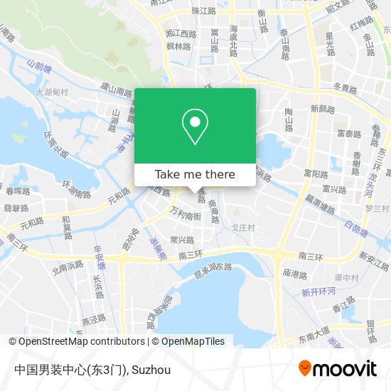 中国男装中心(东3门) map