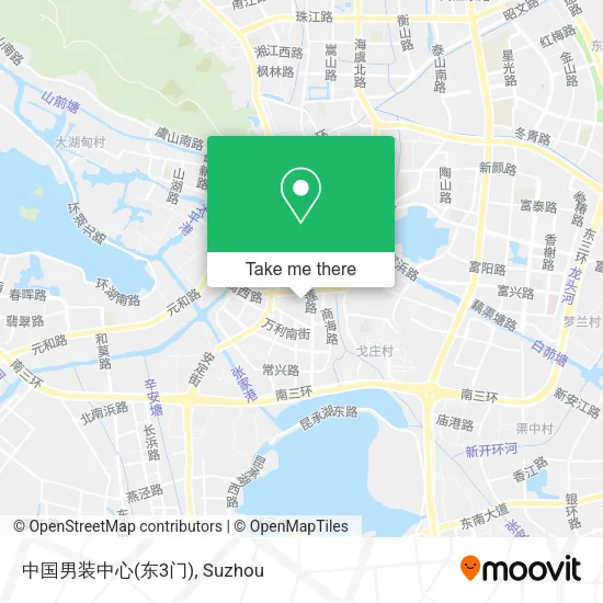 中国男装中心(东3门) map