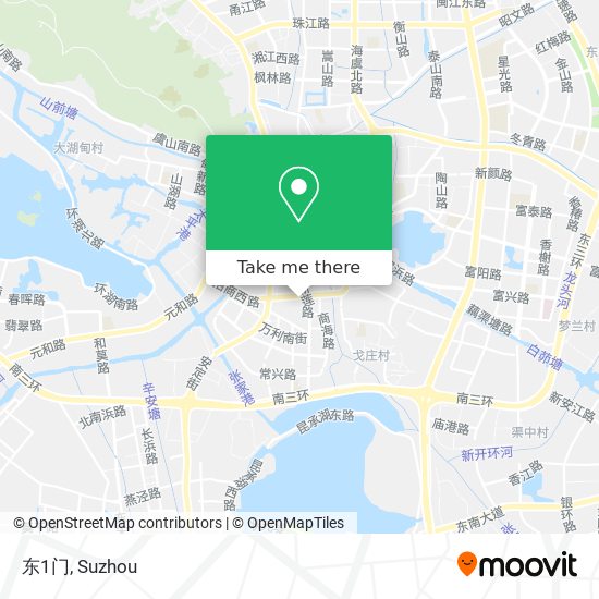 东1门 map