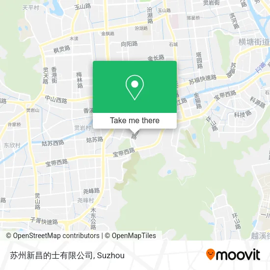 苏州新昌的士有限公司 map
