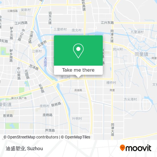 迪盛塑业 map