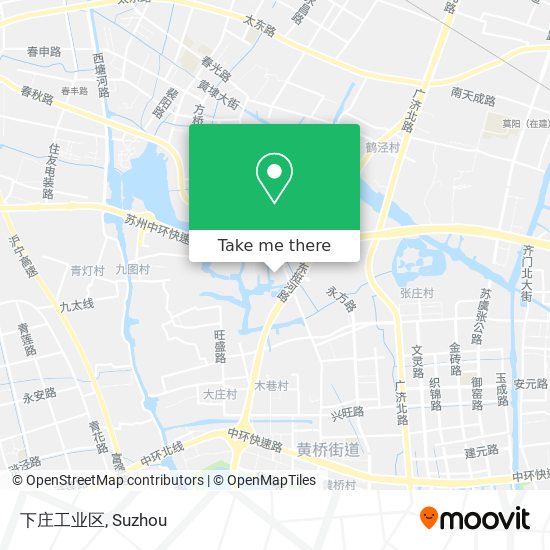下庄工业区 map