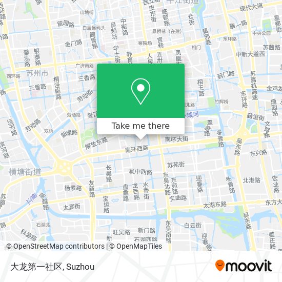 大龙第一社区 map