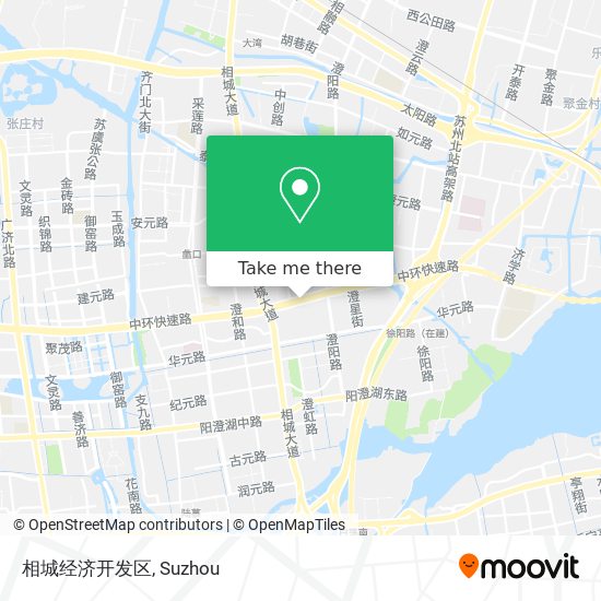 相城经济开发区 map