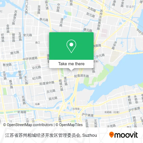 江苏省苏州相城经济开发区管理委员会 map
