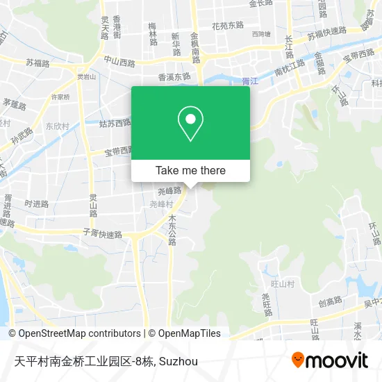 天平村南金桥工业园区-8栋 map