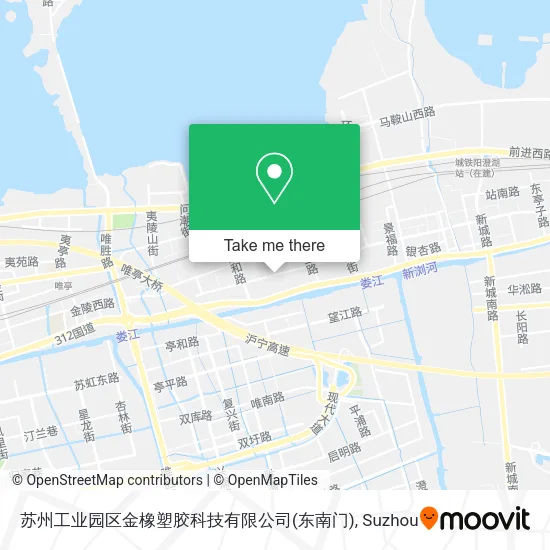 苏州工业园区金橡塑胶科技有限公司(东南门) map