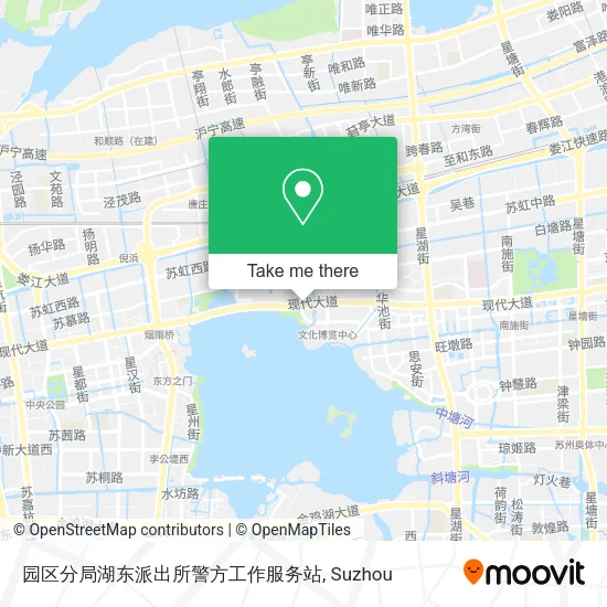 园区分局湖东派出所警方工作服务站 map