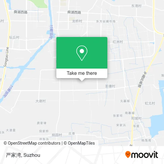 严家湾 map