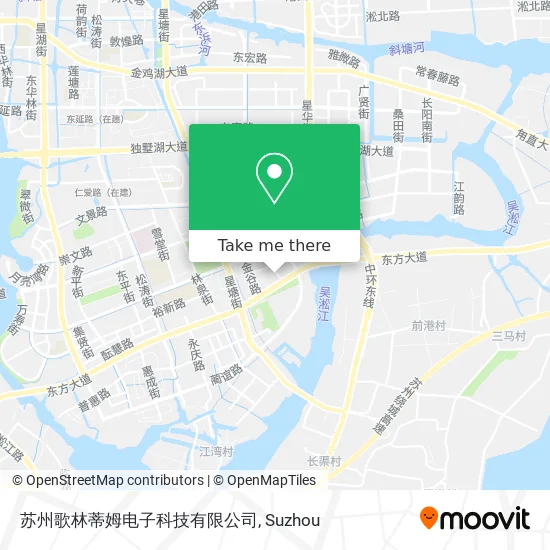 苏州歌林蒂姆电子科技有限公司 map