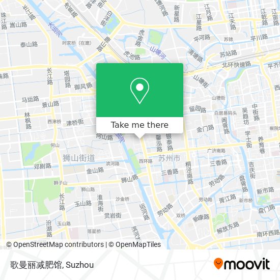 歌曼丽减肥馆 map