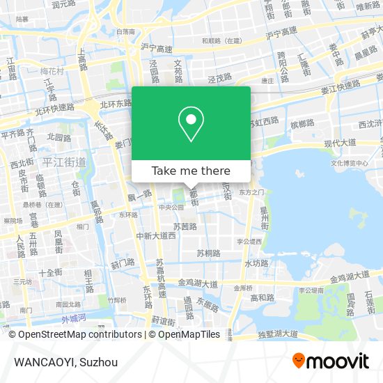 WANCAOYI map
