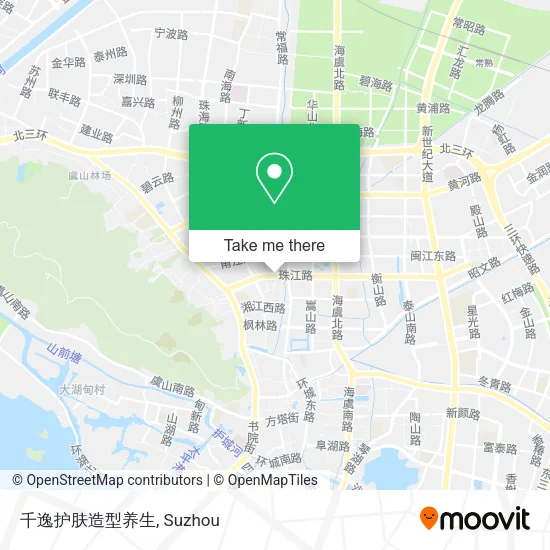 千逸护肤造型养生 map