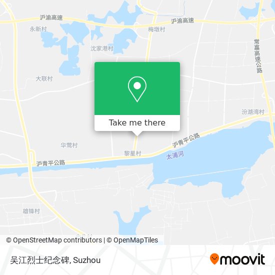 吴江烈士纪念碑 map