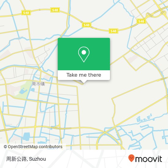 周新公路 map
