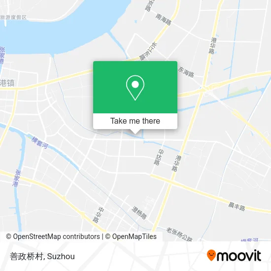 善政桥村 map