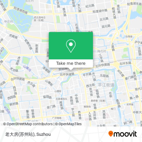 老大房(苏州站) map